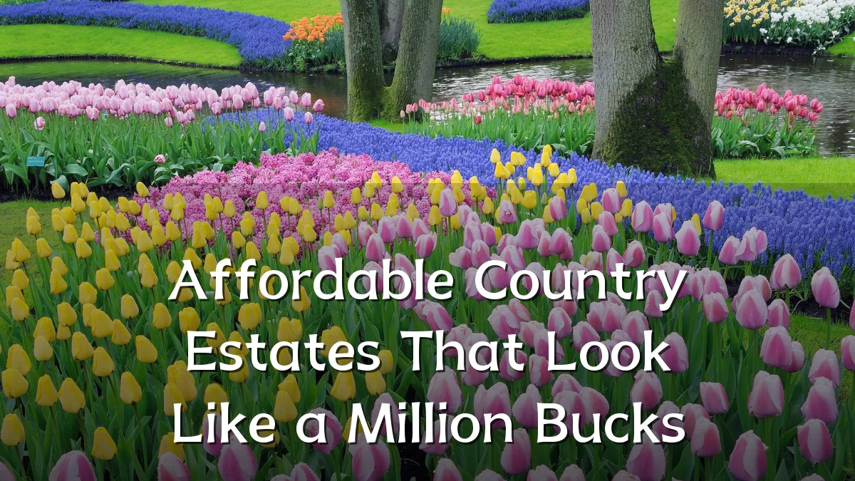 Affordable Country Estates That Look Like a Million Bucks